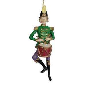 Fitz Floyd Drummer Boy, 12 Days Christmas Ornament, Signed K378